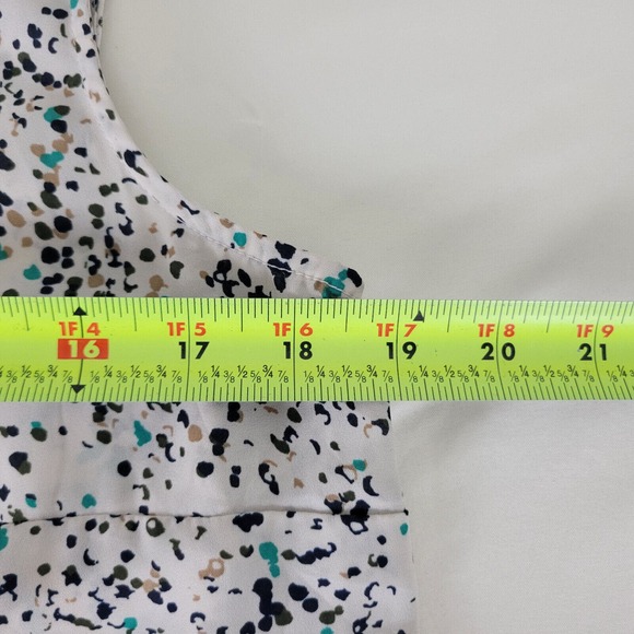 Prologue Womens Blouse Size Medium Top Multicolored Sleeveless Crew Neck Shirt - Picture 5 of 8